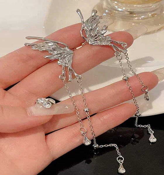 Fabulous Dangle Angel Wings Earrings