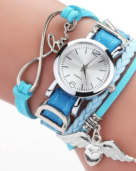 Multilayer Infinity Love Watch Blue