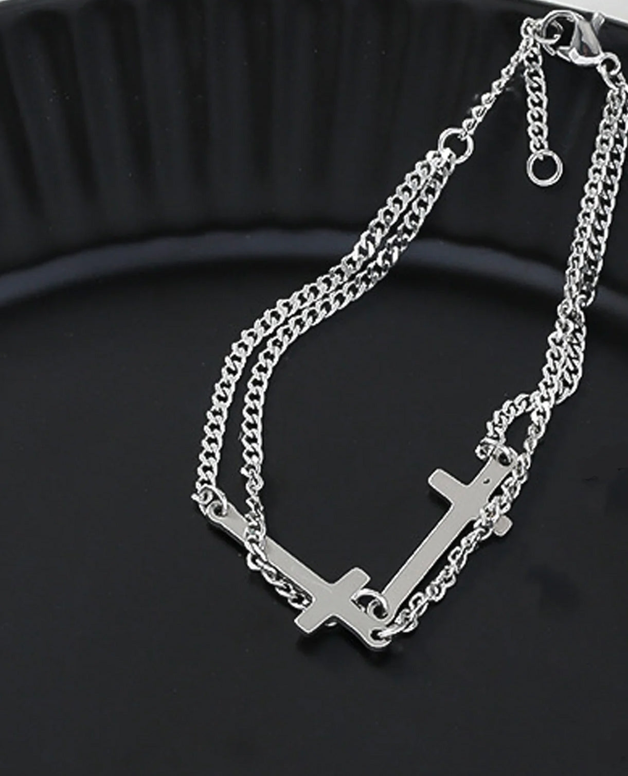 Double Cross Bracelet