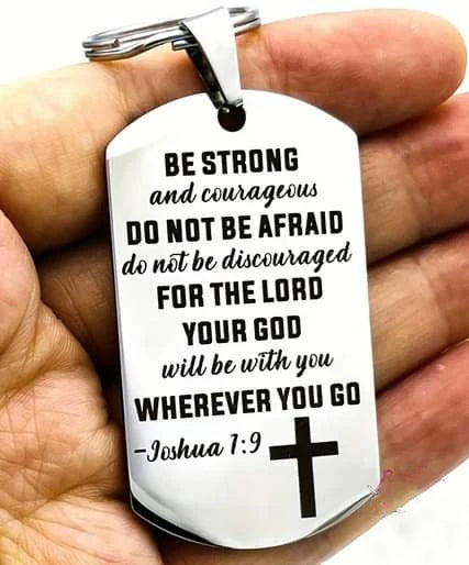 Be Courageous Keychain