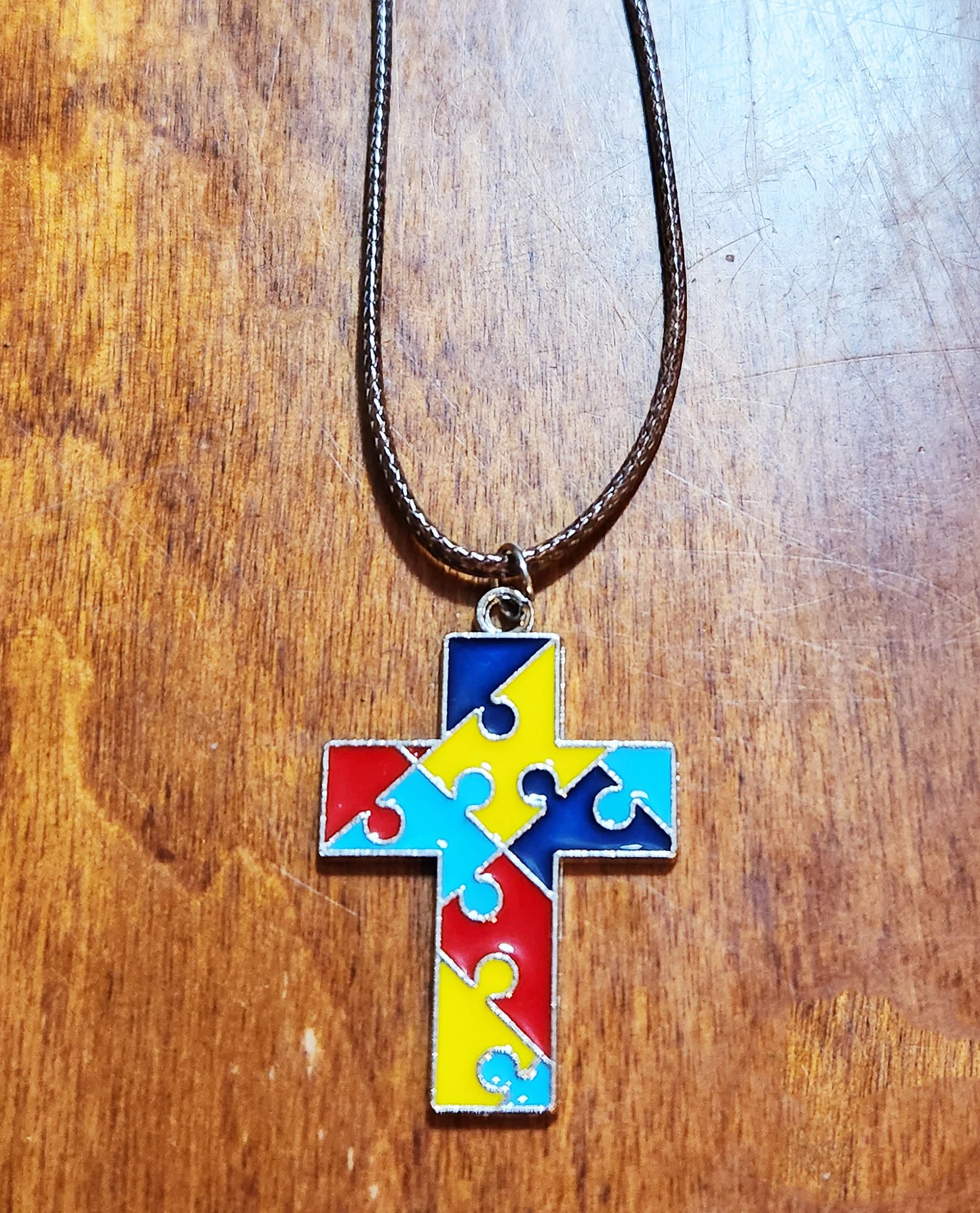 Autism Puzzle Cross