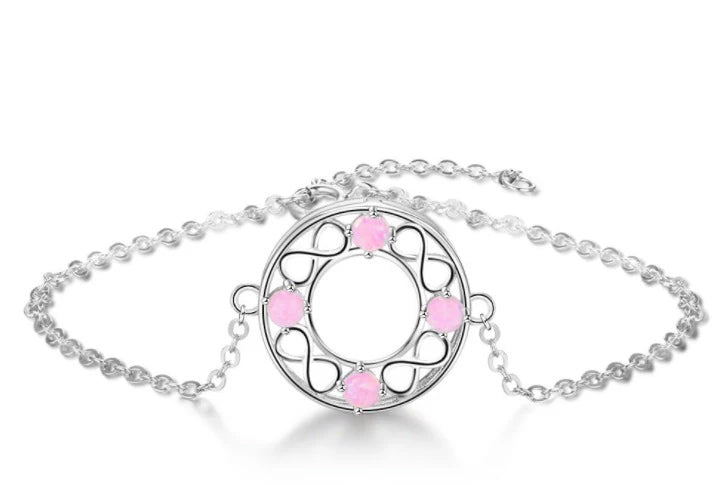 Forever Pink Infinity Bracelet