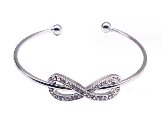 Infinity Rhinestone Bracelet