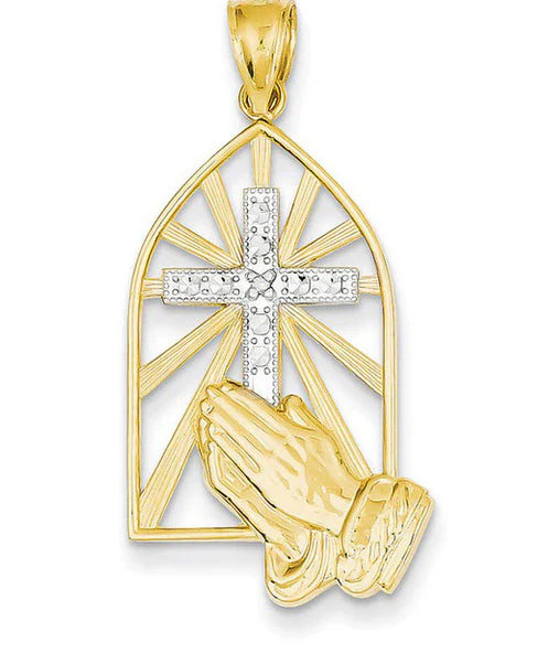 Prayer Cross Necklace