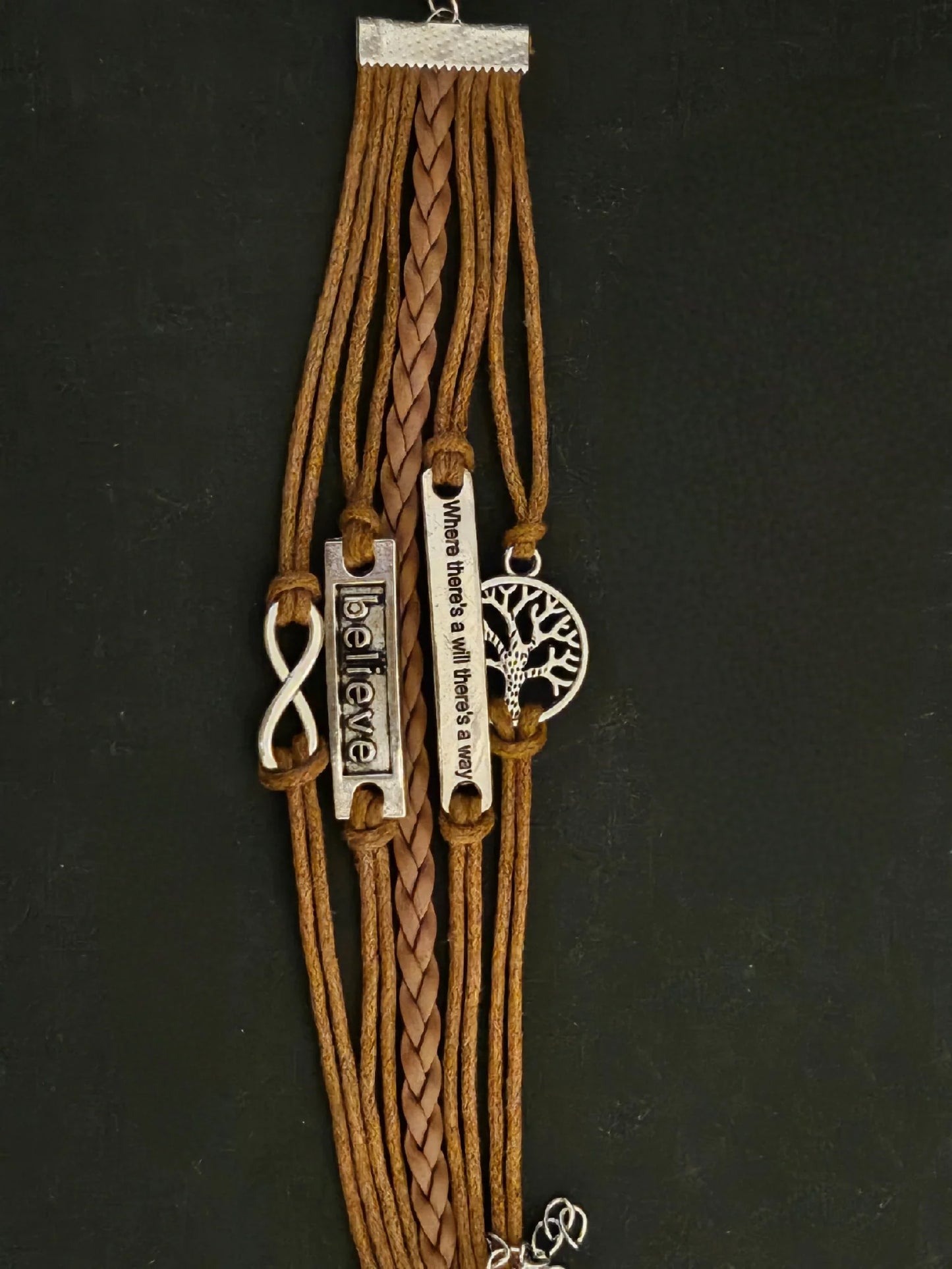 Tree of Life Faith Corded Bracelet