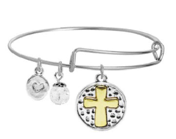 Cross Charm Bracelet