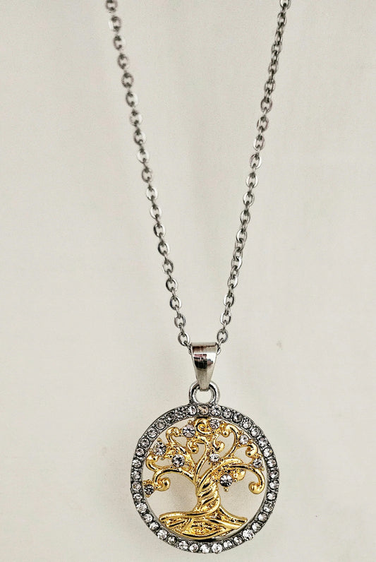 All Wrapped Up Tree of Life Necklace