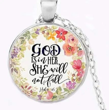 She Will Not Fall Necklace