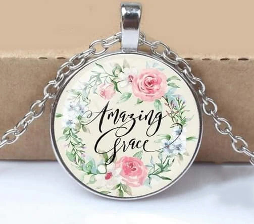 Amazing Grace Floral Necklace