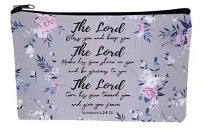 Multifunctional Bible Verse Blessing Bag - Num. 6:24-26