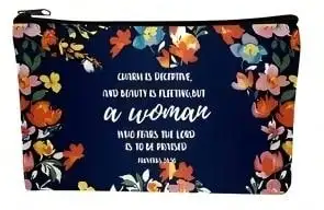 Multifunctional Bible Verse Bag - Proverbs 31:30