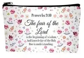 Multifunctional Bible Verse Bag - Prov. 9:10